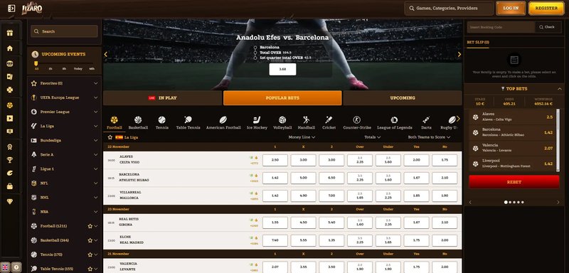 Best lizaro casino in United Kigdom
